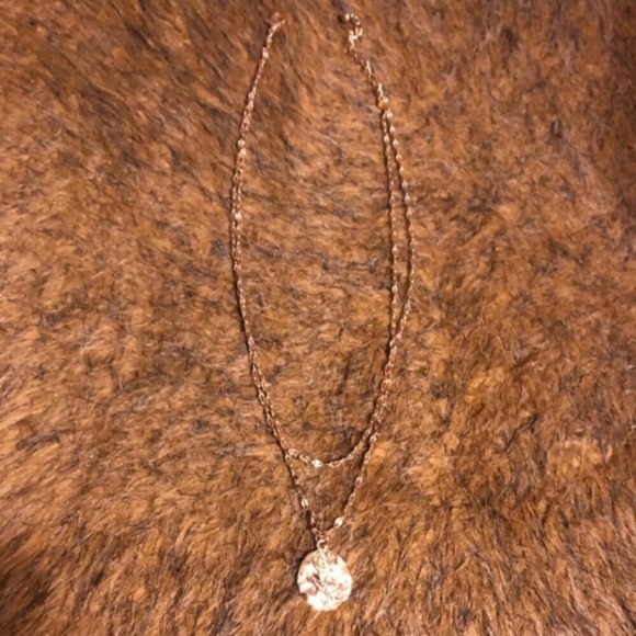 Free People Layered Rose Pendant Necklace - Picture 5 of 5
